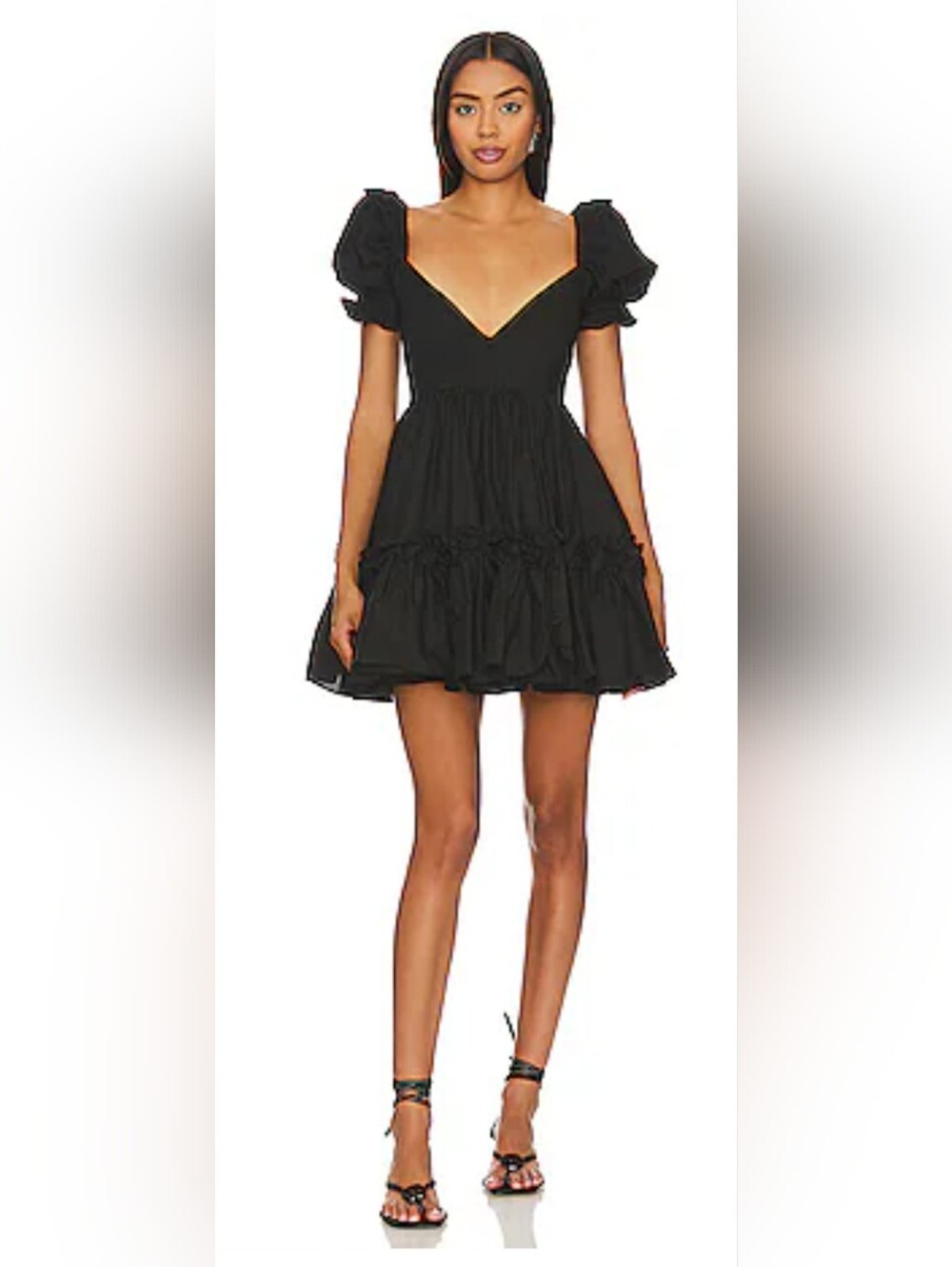 Selkie "The Girls Night Dress" in Caviar